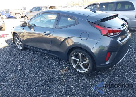 2019 Hyundai Veloster 2.0 z USA, uszkodzony, nr VIN KMHTG6AF7KU017688
